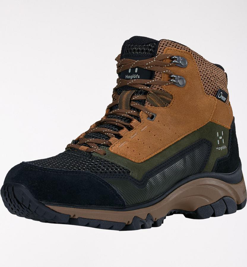 Haglöfs Skuta Mid Proof Eco Hiking Boots Navy For Womens KHJMU0527 Australia